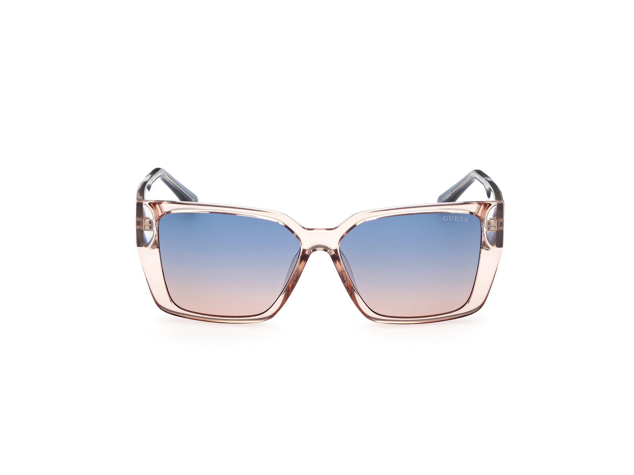 Guess GU7818 sunglasses in colour 57W, front view on a white background