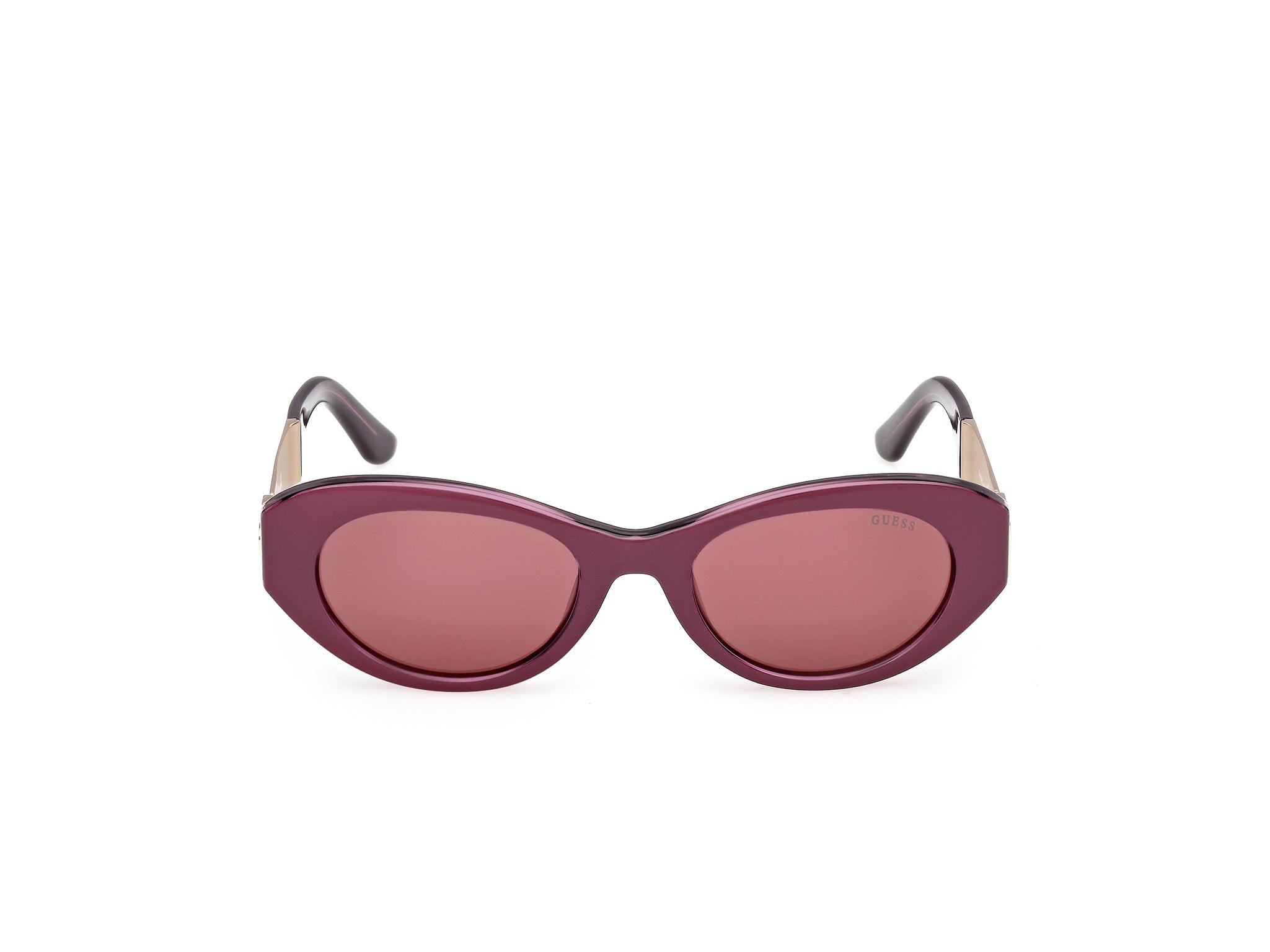 Guess GU00261-H sunglasses in colour 81Y, front view on a white background