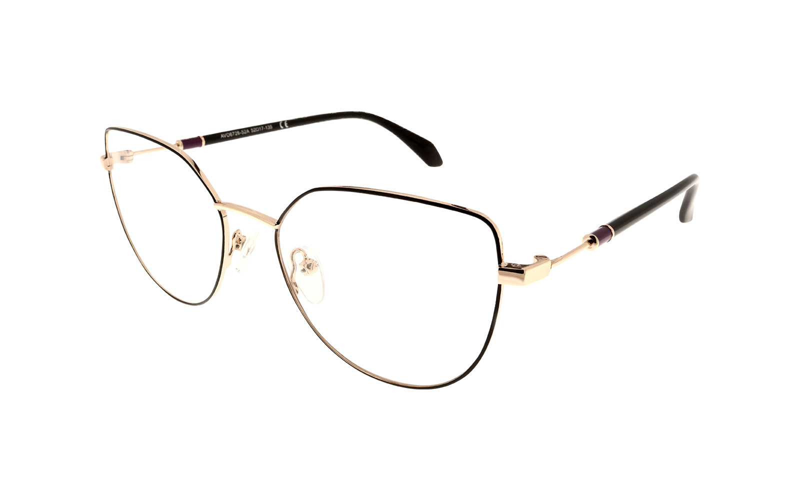 Avanglion AVO6726 optical frame in colour B, front view on a white background