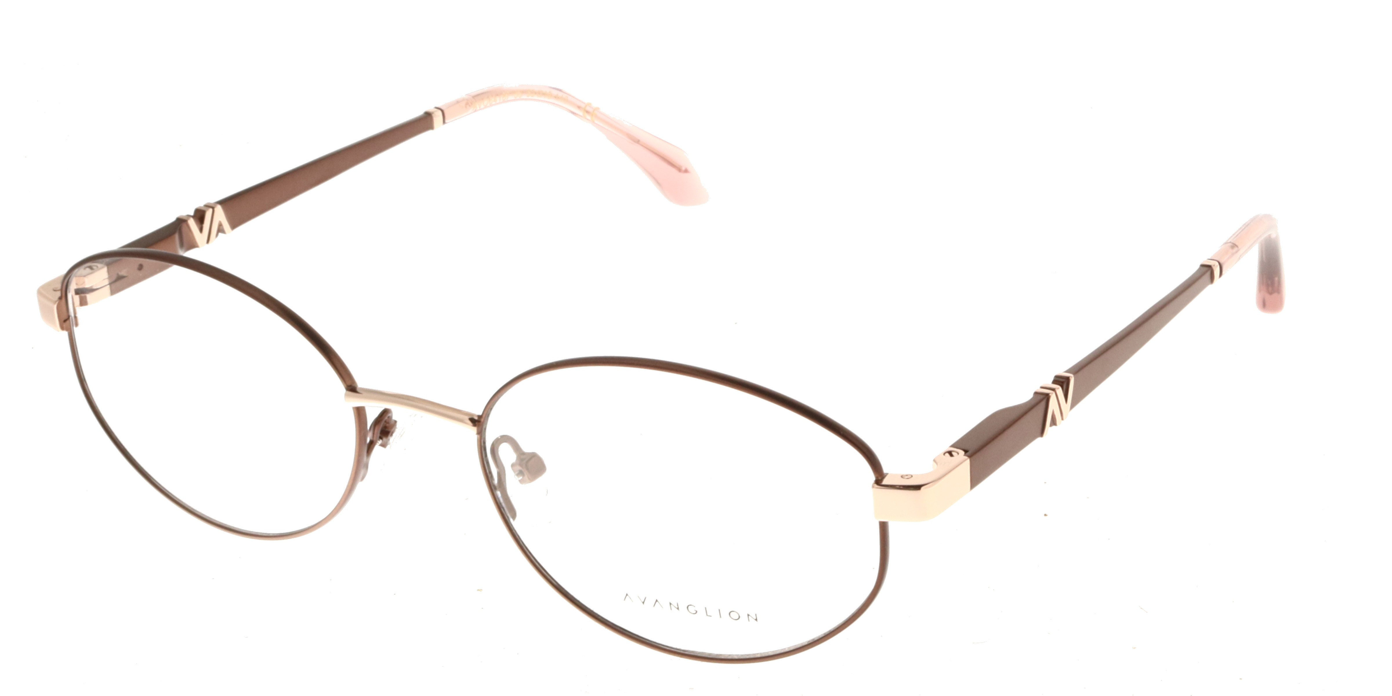 Avanglion AVO6418 optical frame in colour F, front view on a white background