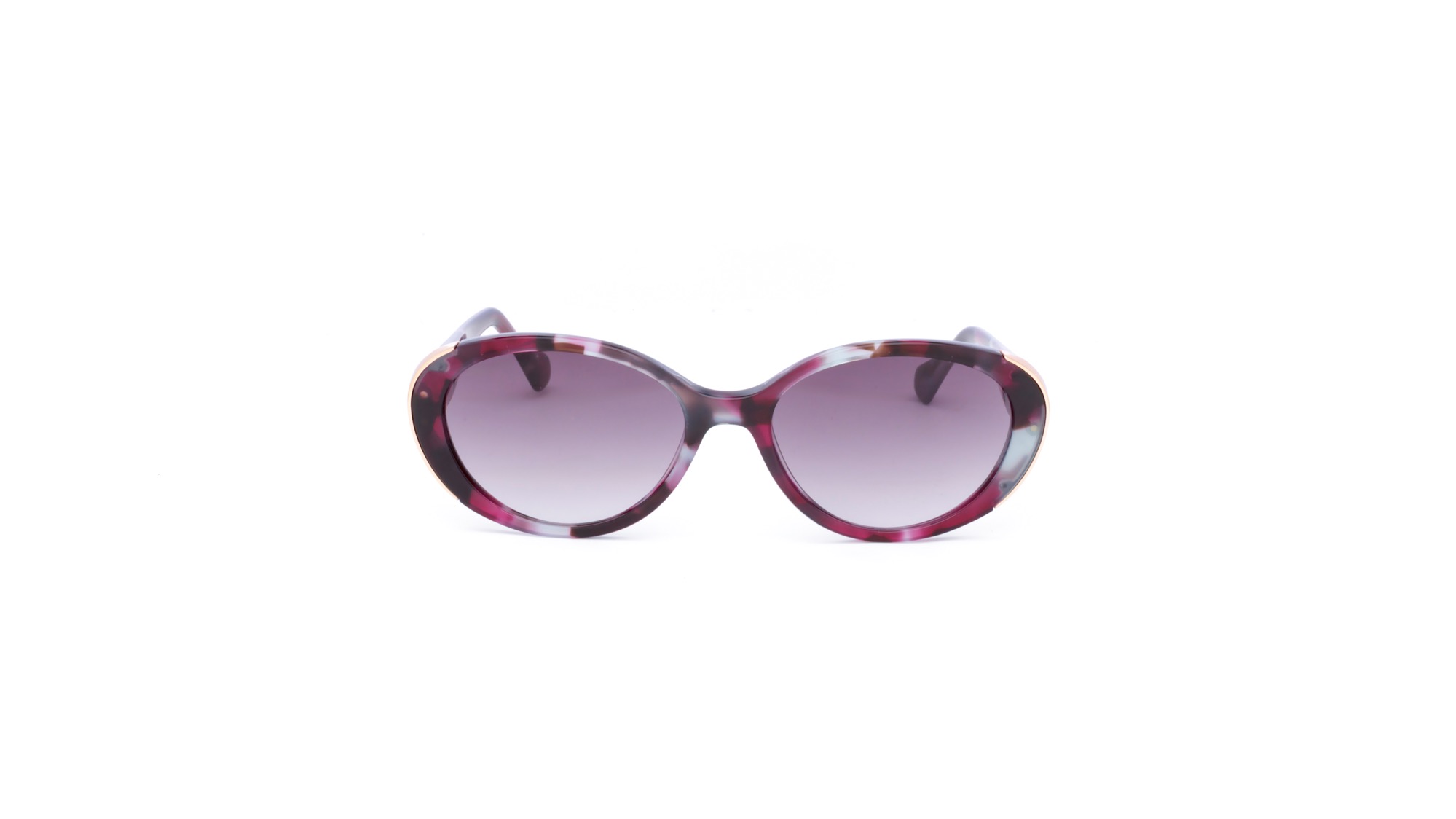 Ana Hickmann AH9525 sunglasses in colour G21, front view on a white background