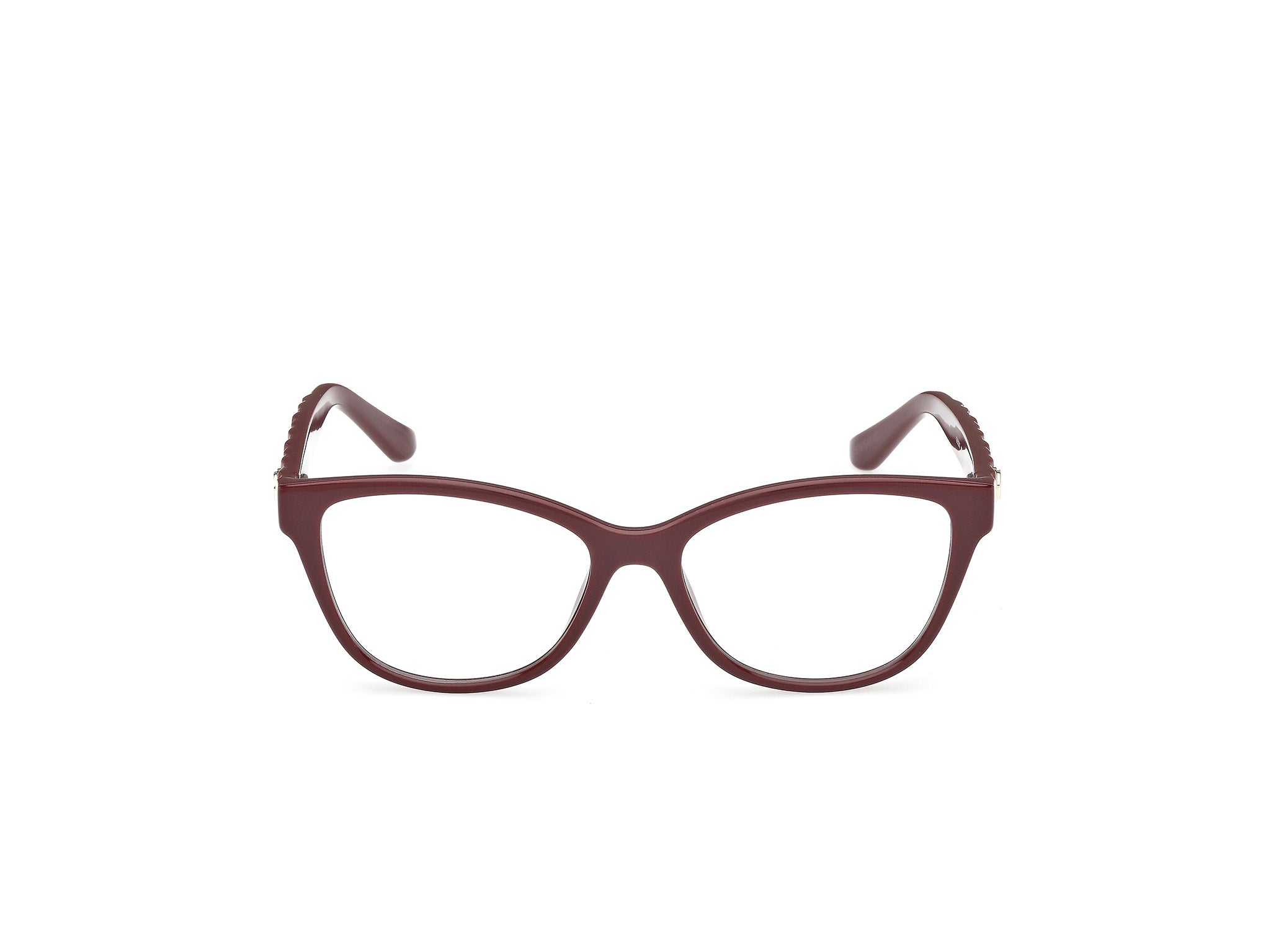 Guess GU50307 optical frame in colour 069, front view on a white background