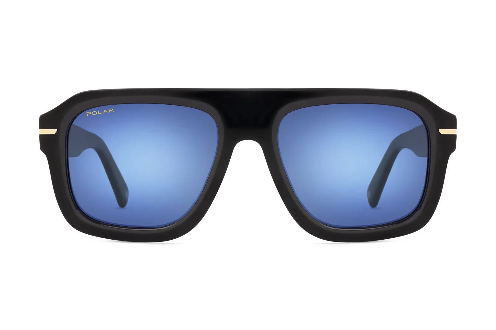 Polar Gold 3027 sunglasses in colour 77/F, front view on a white background