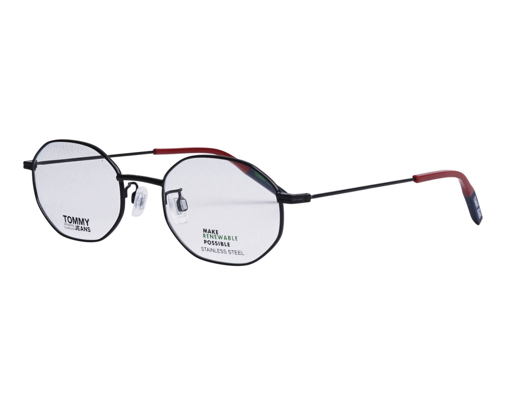Tommy Jeans TJ 0022 optical frame in colour 003, front view on a white background