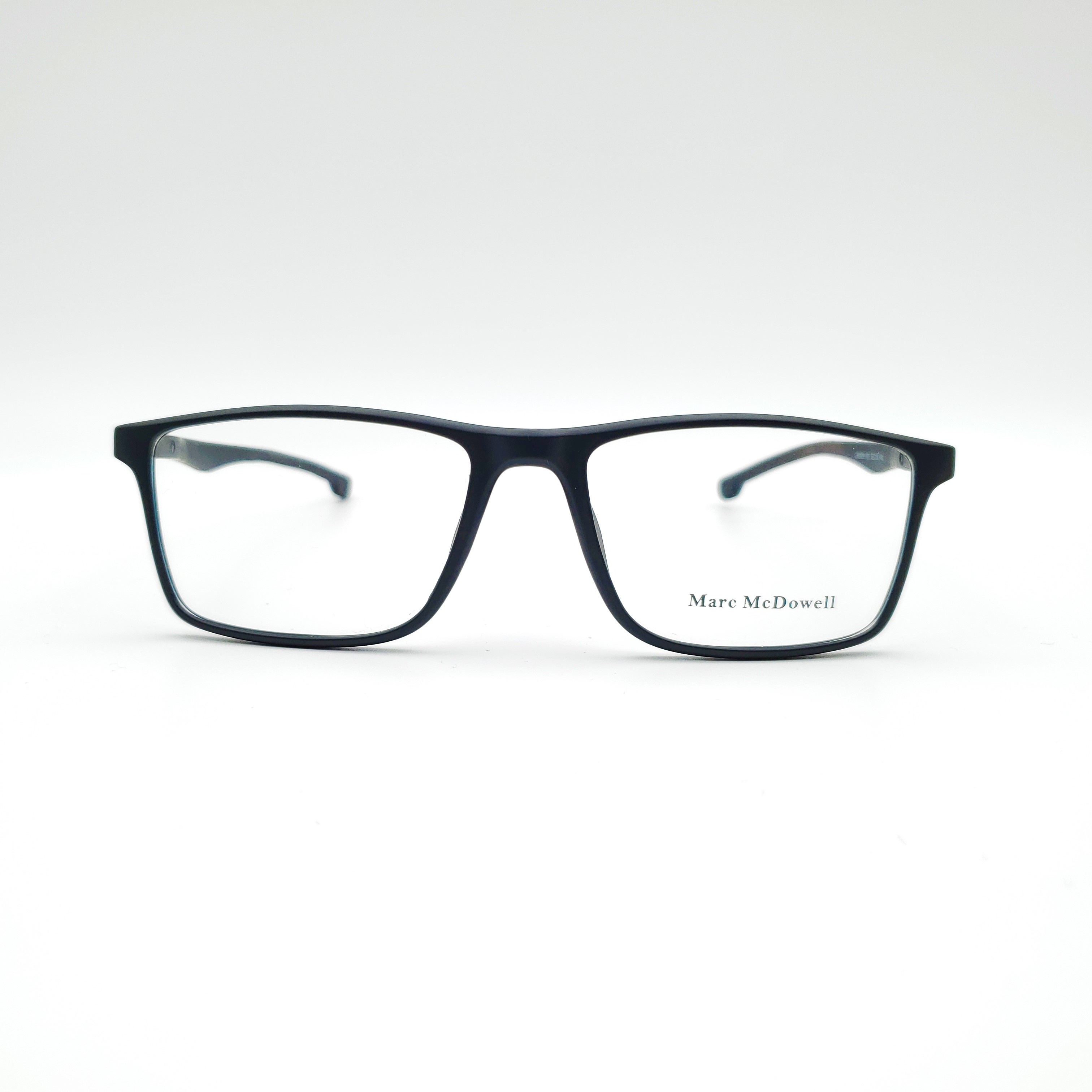 Marc McDowell CR8829 optical frame in colour C4, front view on a white background