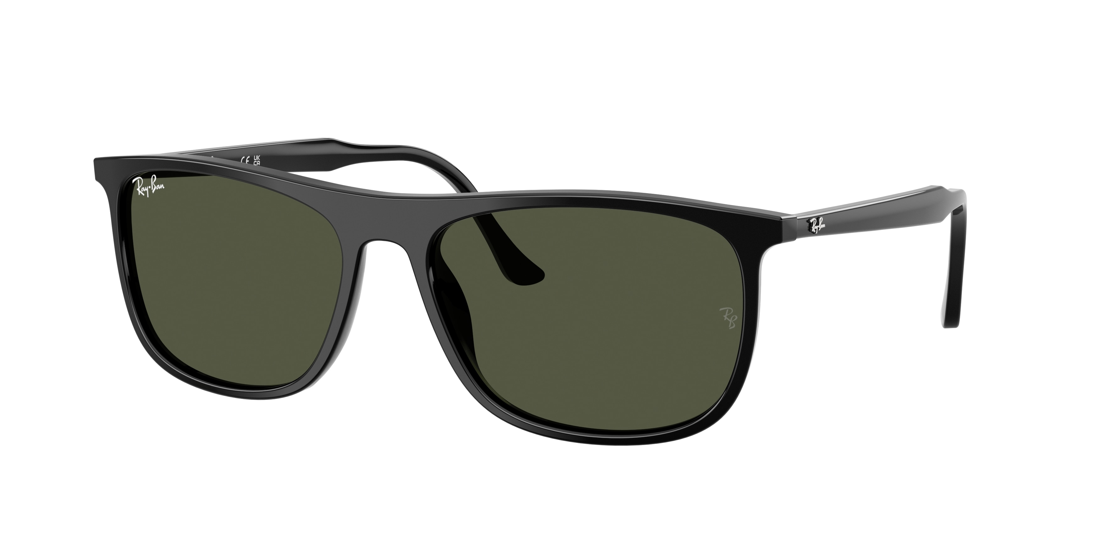 Ray-Ban RB2216 sunglasses in colour 901/31, front view on a white background