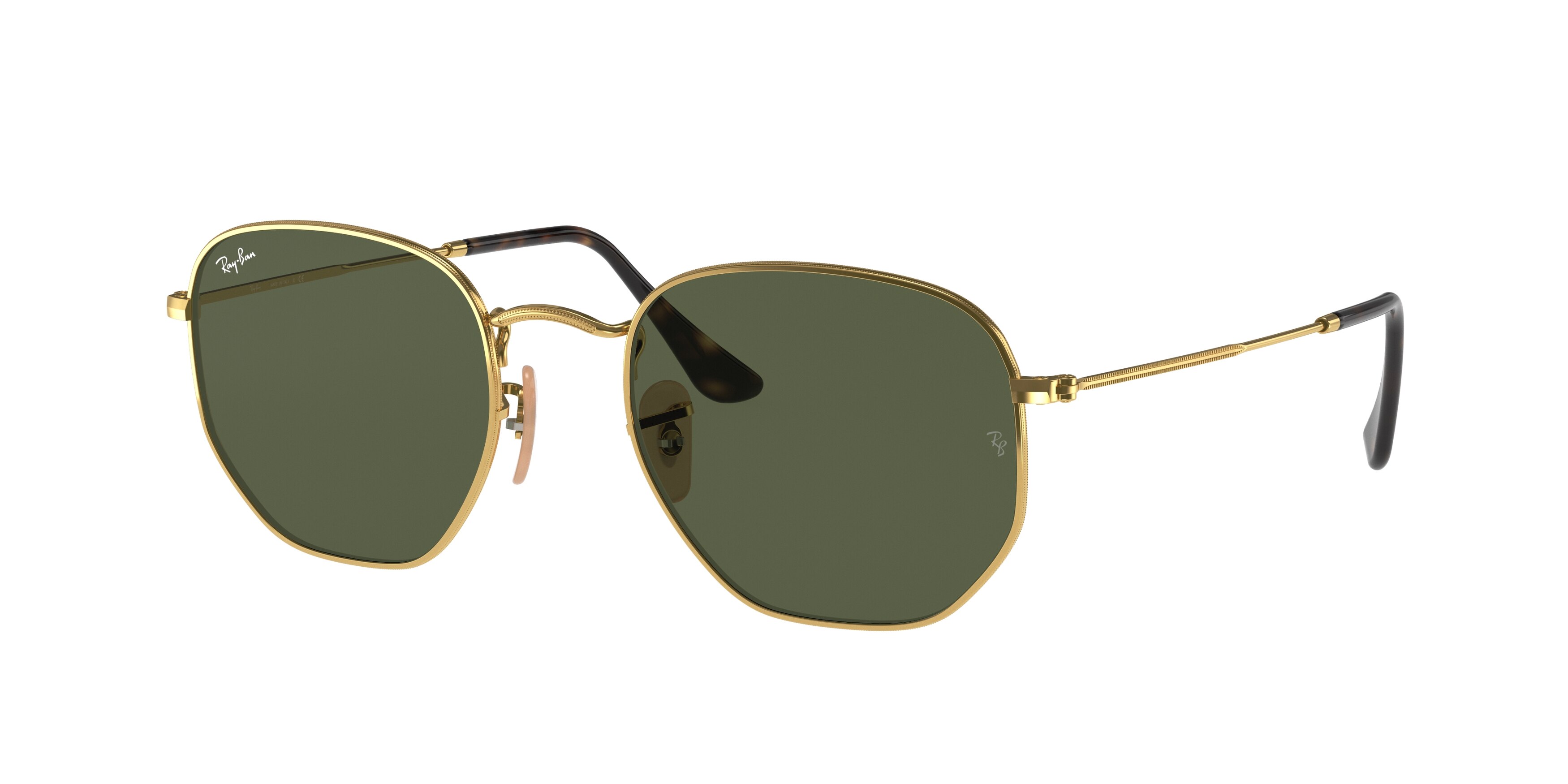 Ray-Ban RB3548N sunglasses in colour 001, front view on a white background