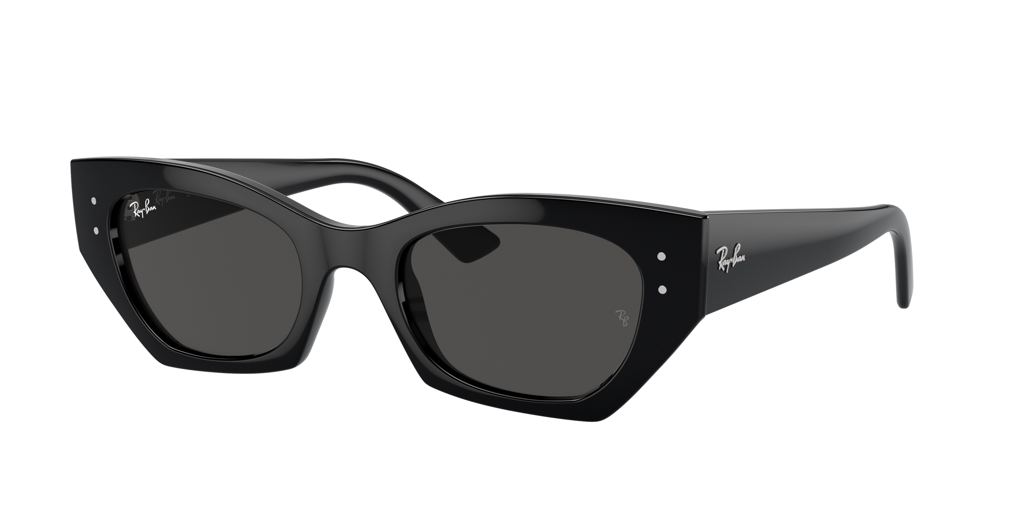 Ray-Ban RB4430 sunglasses in colour 6677/87, front view on a white background