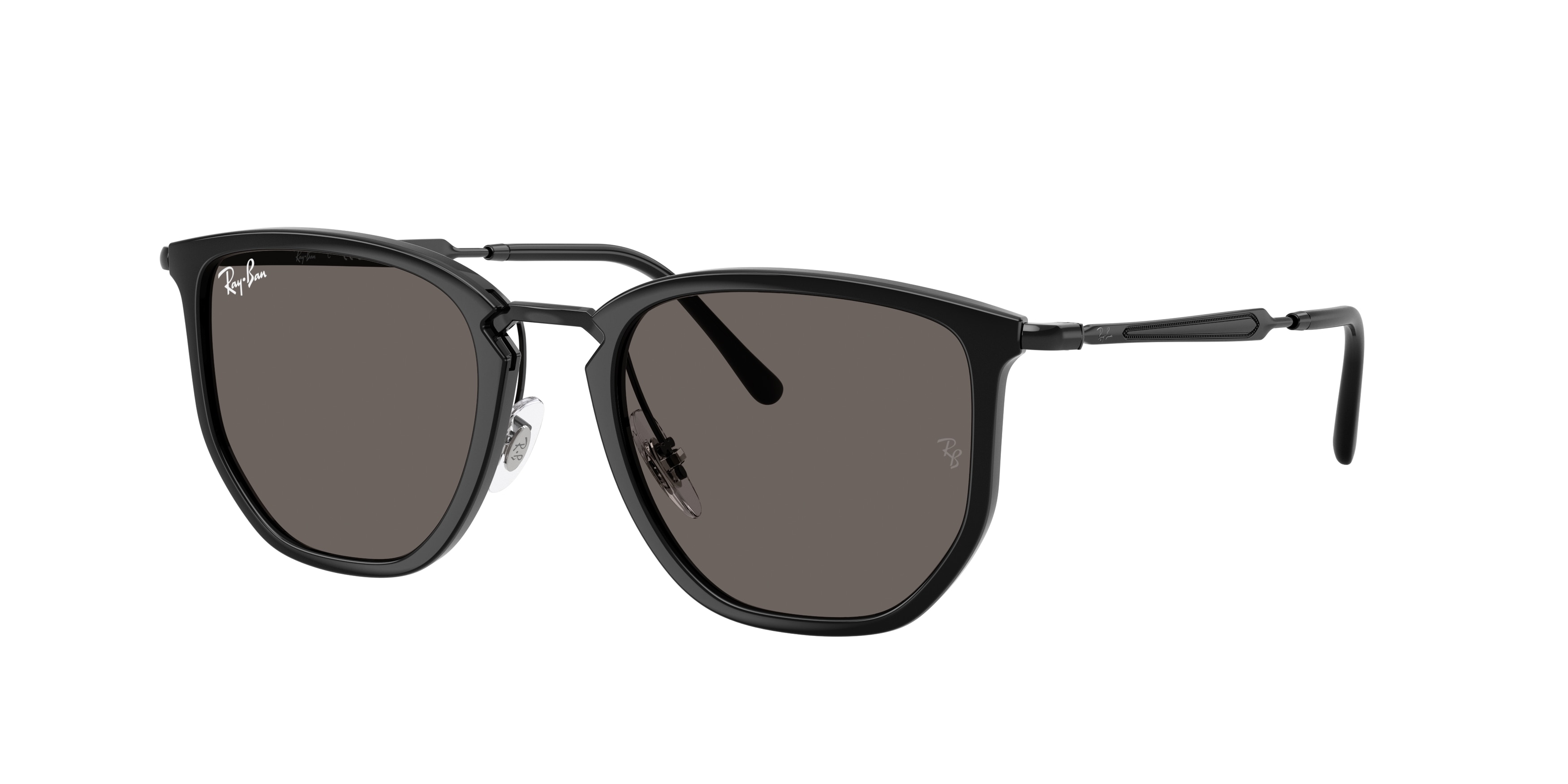 Ray-Ban RB4451 sunglasses in colour 601/B1, front view on a white background